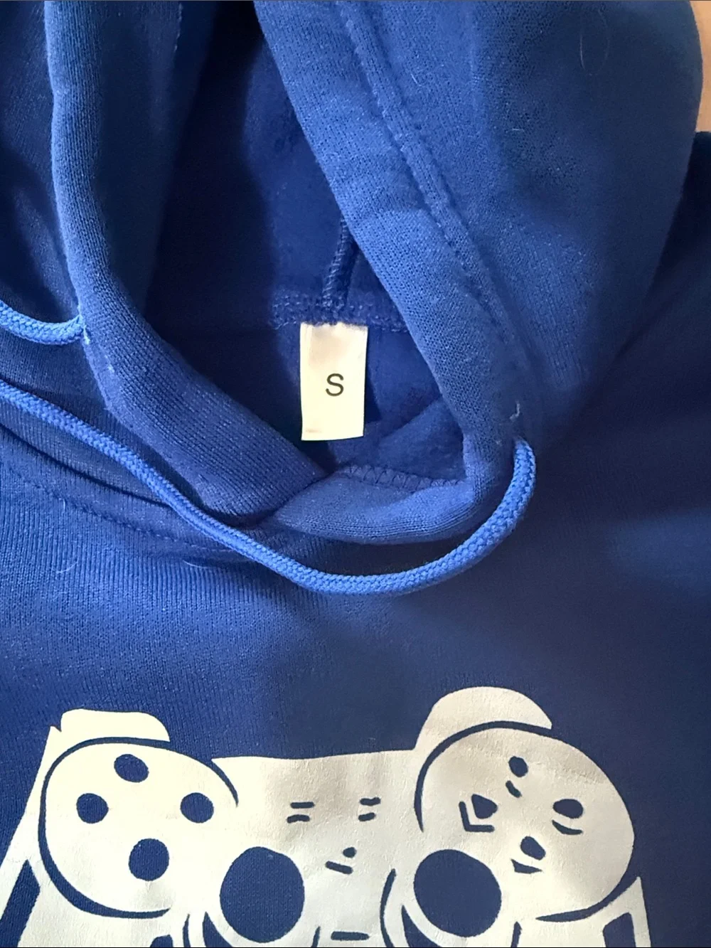Blue Video Game Controller Hoodie - Unbranded